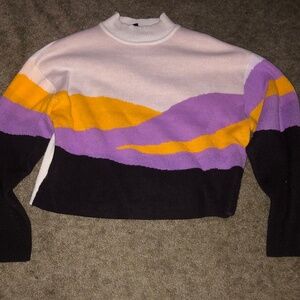 Cropped Turtle Neck H&M Sweater